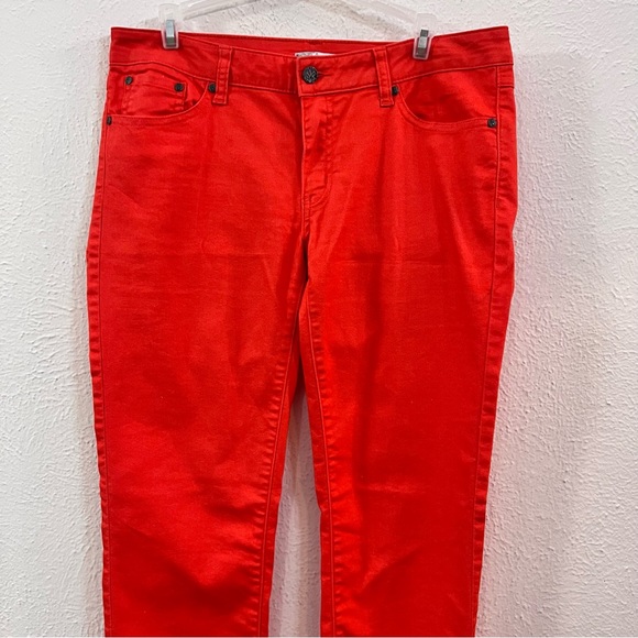 Prana Women's Straight Leg Jeans - Red - Picture 3 of 8